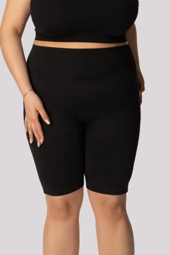 Schwarze Biker Shorts