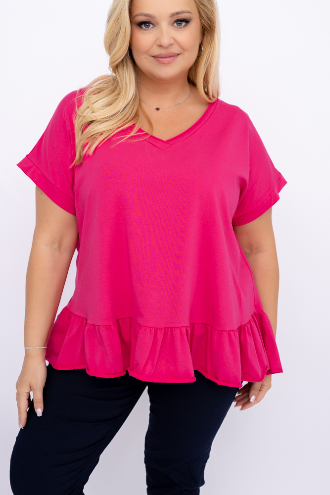 White Blouse with Frill BEYBIN