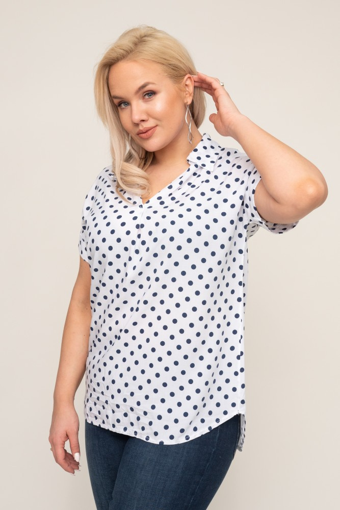  White LUNARI Blouse Pattern 2
