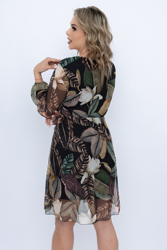  Sukienka siateczkowa Wzór 4