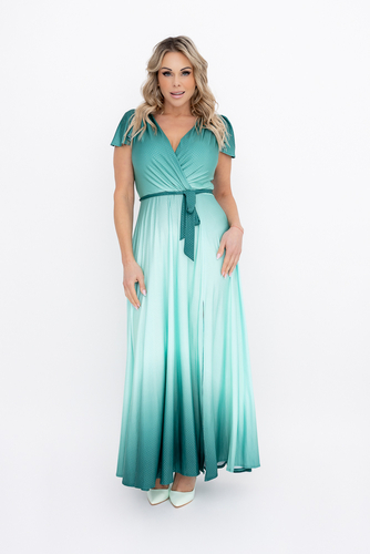 Rochie din brocart floarea porumbului