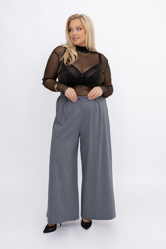 Pantaloni eleganți gri