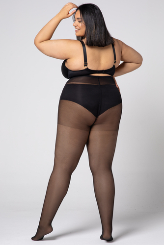 Schwarze Strumpfhose