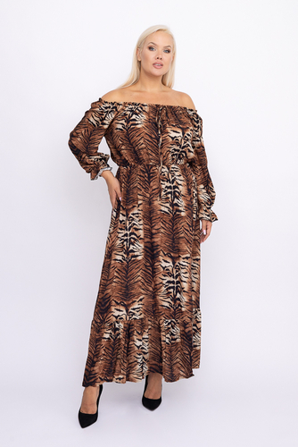Sukienka maxi VERMI Wzór 2