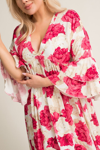 Pink GARMINO maxi dress