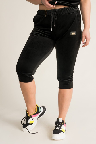  Black MILKIN Velour Set