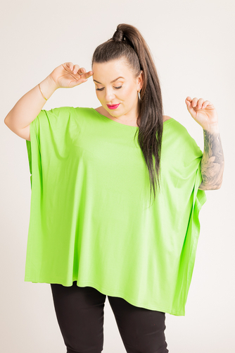 Hellgrüne Bluse
