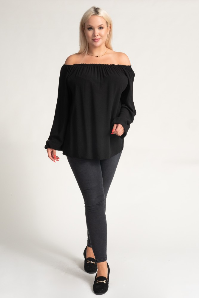 Black Blouse by VISKIO
