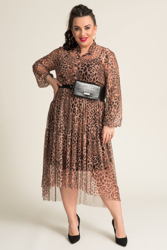 ROSALIA Mesh Dress Pattern 4