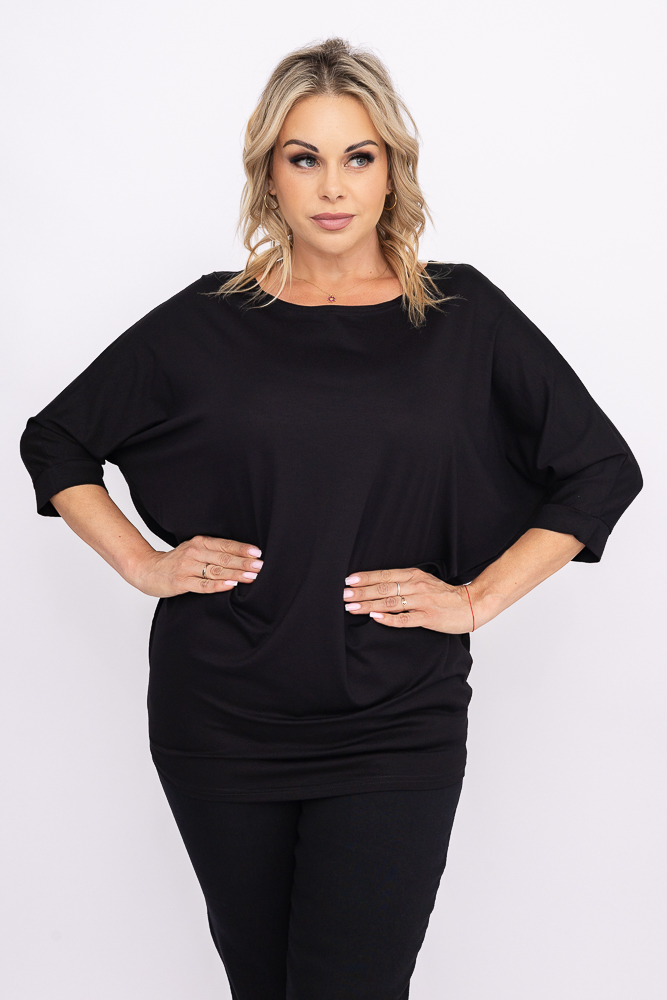 Schwarze Bluse