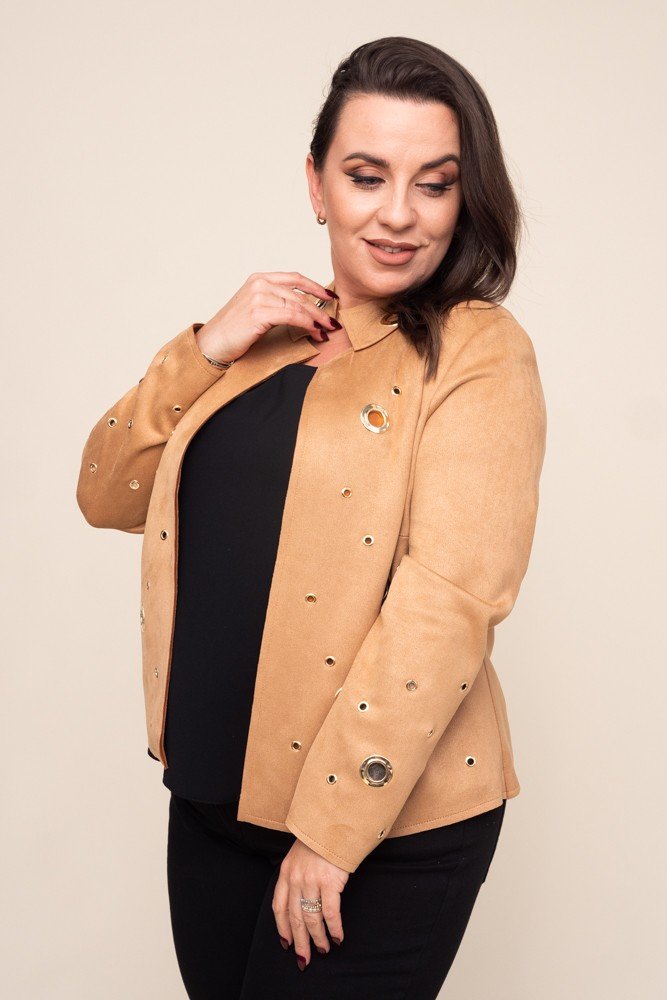 Decorative Camel Jacket