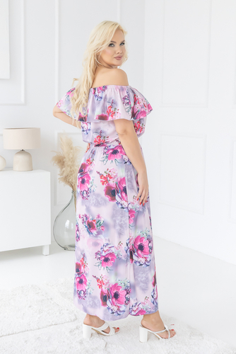 Vestido floral español