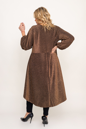 Złota Tunika błyszcząca LEKUZI