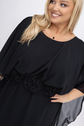 Black Chiffon Dress