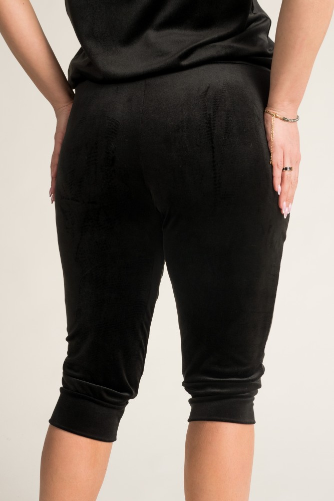  Black MILKIN Velour Set