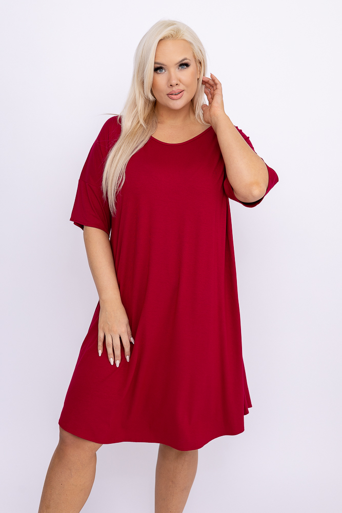 Maroon Nightgown