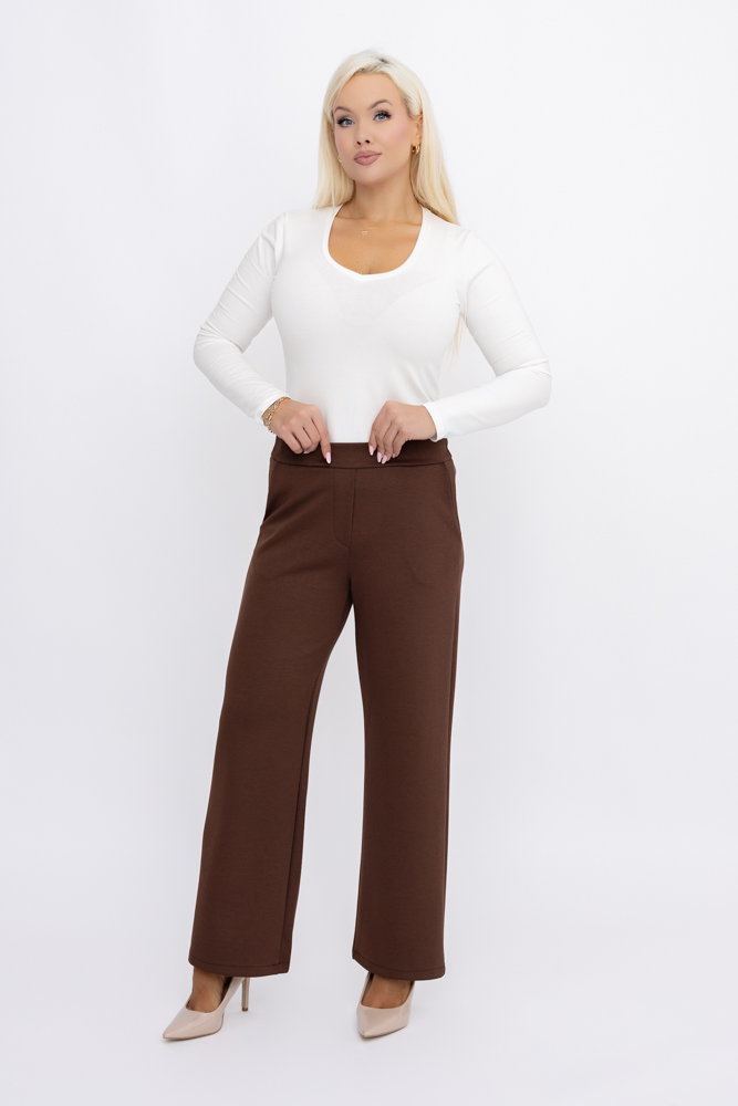 Pantalon en chocolat