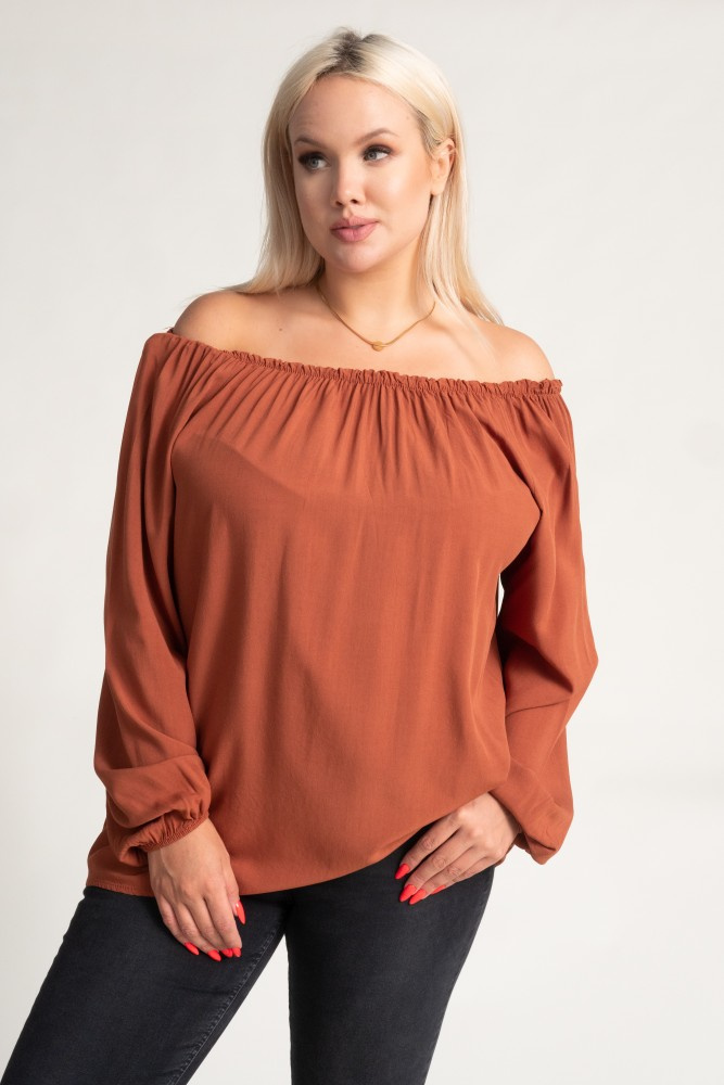 Brown VISKIO Blouse