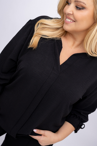 Svart bluse