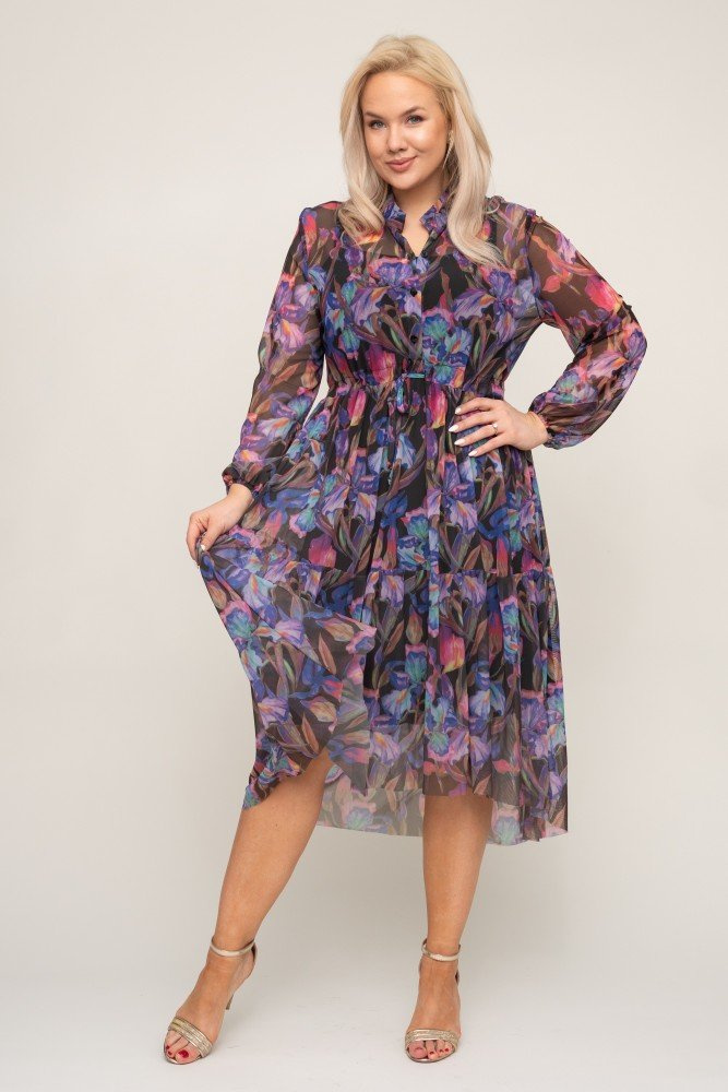 ROSALIA Mesh Dress Pattern 2