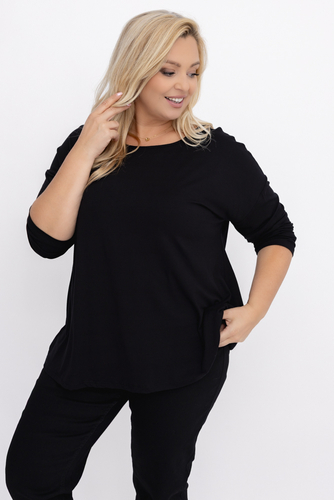  Beigefarbene glatte Bluse