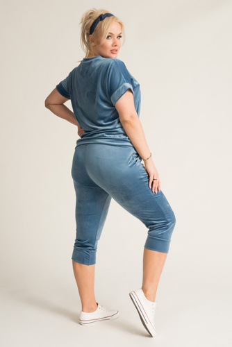 Blue MILKIN Velour Set