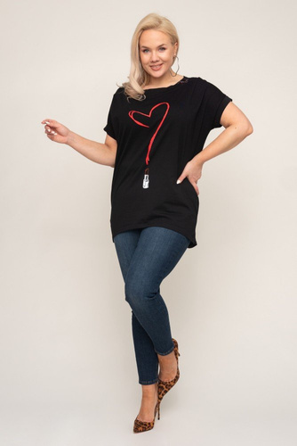 Black Blouse LIPSTI