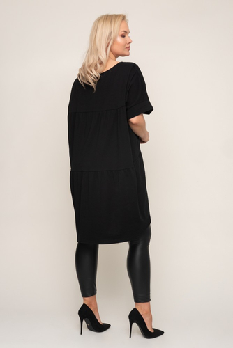 Czarna Tunika STRIPI