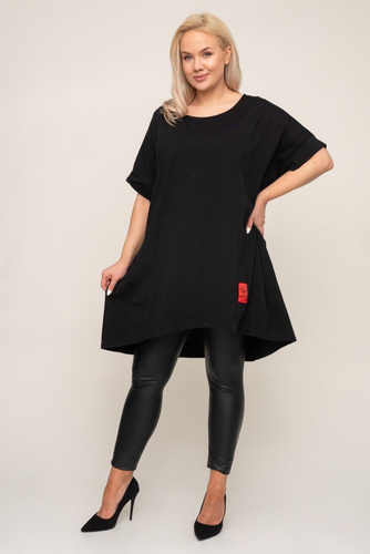 Czarna Tunika STRIPI