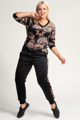 Velour Tracksuit Set