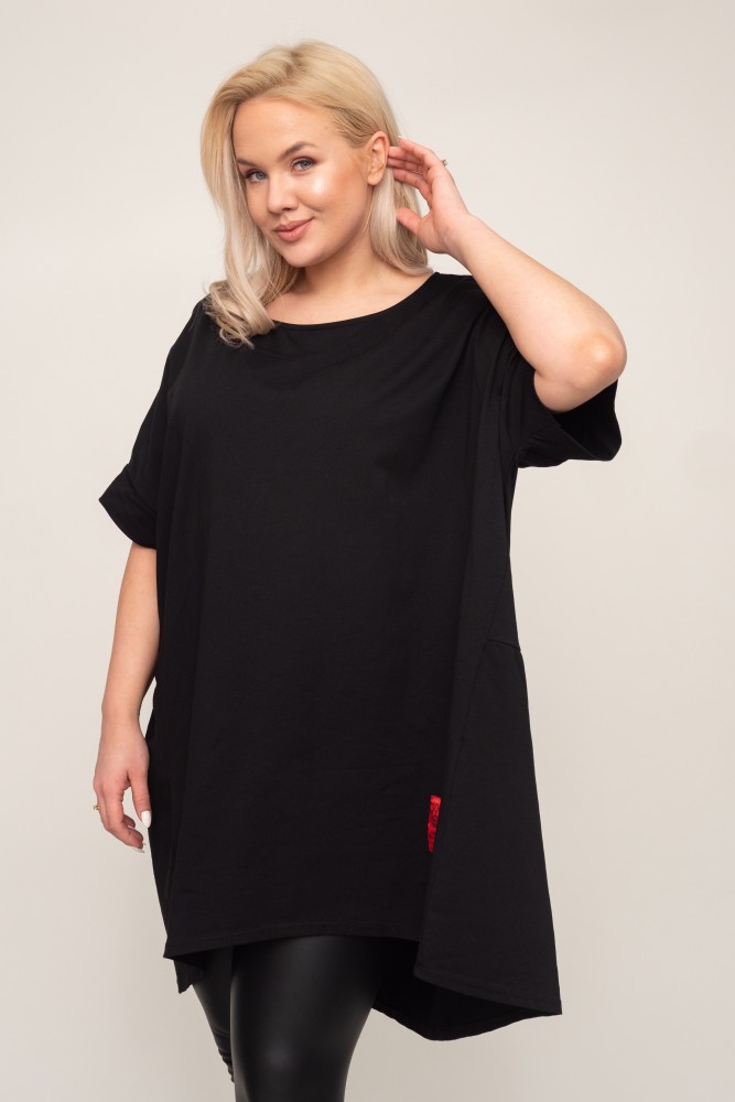Czarna Tunika STRIPI