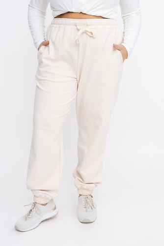 Pantalon beige clair