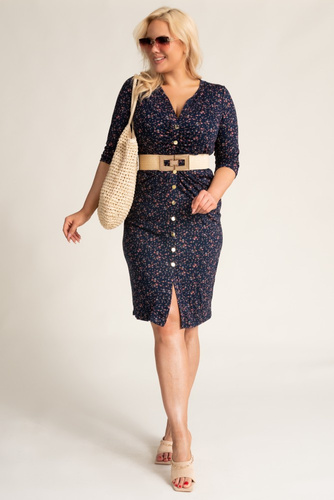 MARSIN crease dress Pattern 1