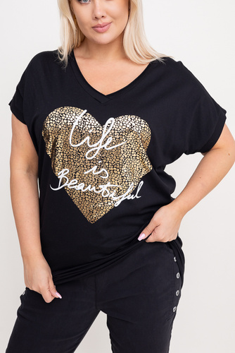  Black MINSI Blouse
