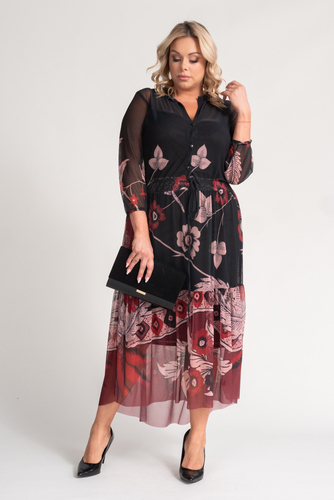 Vestido de malla Wzór 11