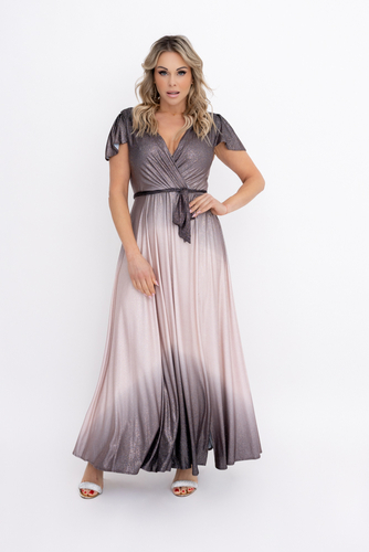 Rochie din brocart floarea porumbului