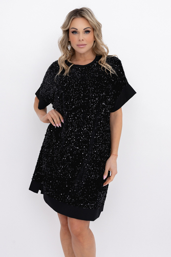  Sukienka z cekinami SIMENO