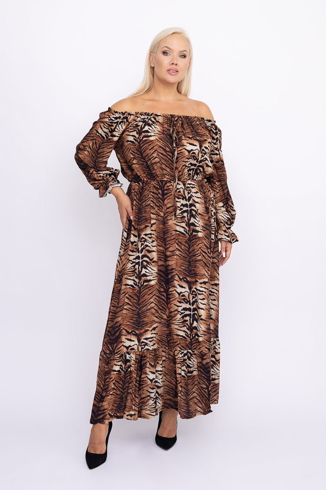 Sukienka maxi VERMI Wzór 2