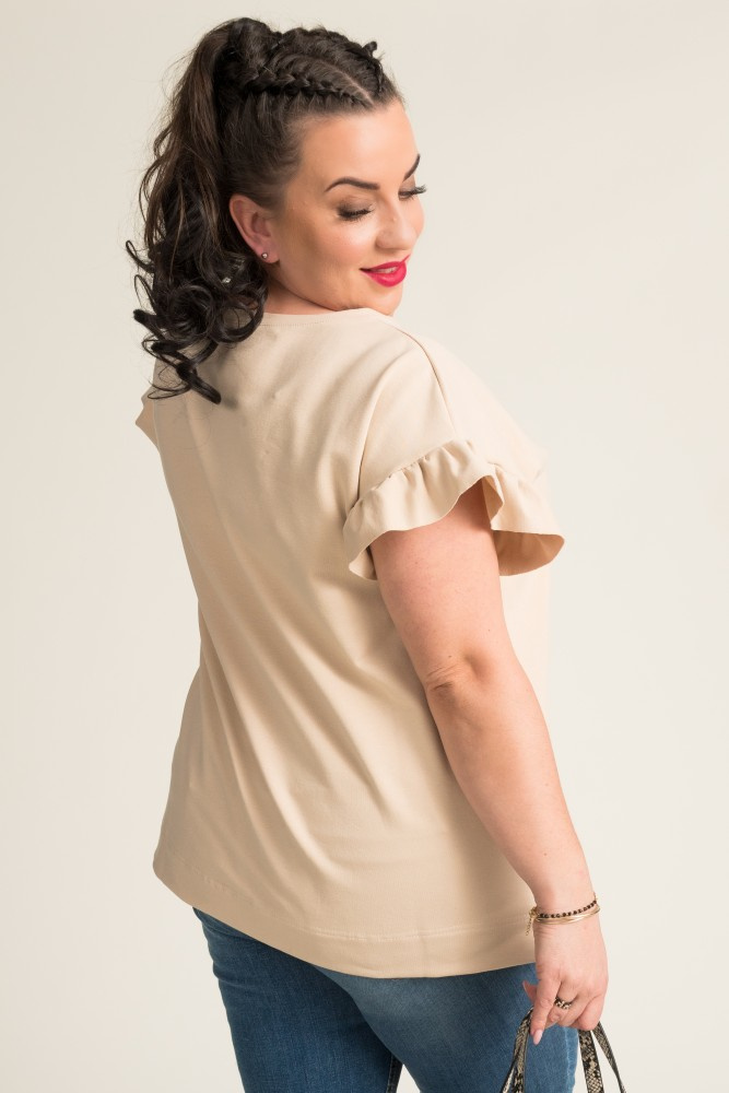 Beige BELLO Blouse