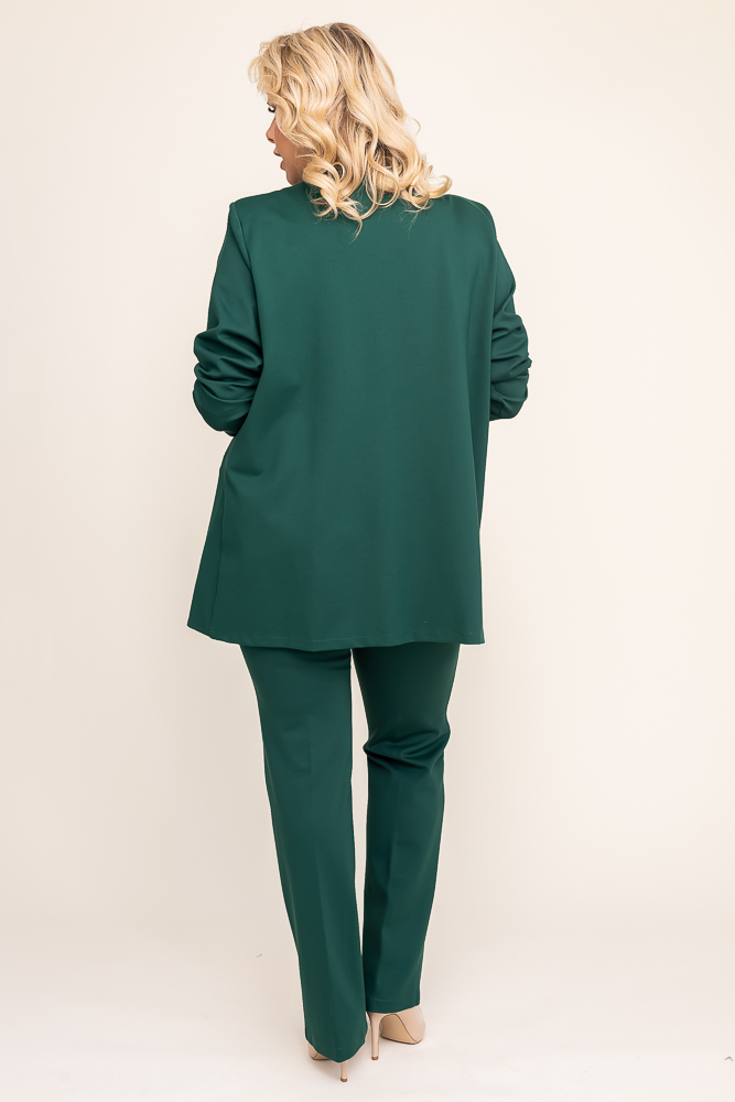 Costume vert bouteille