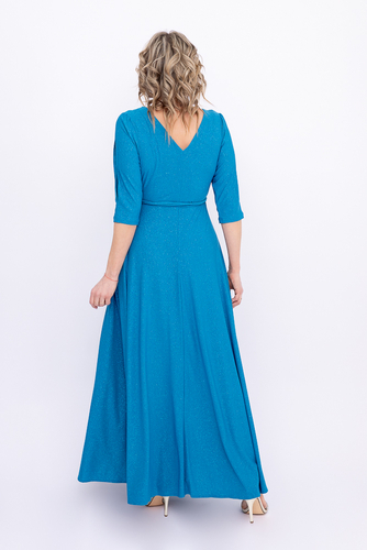  Sea Brocade Dress
