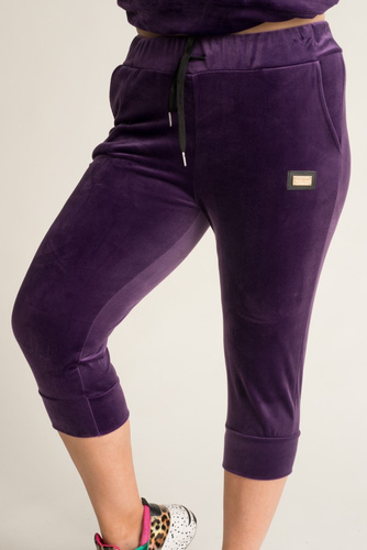 Purple MILKIN Velour Set