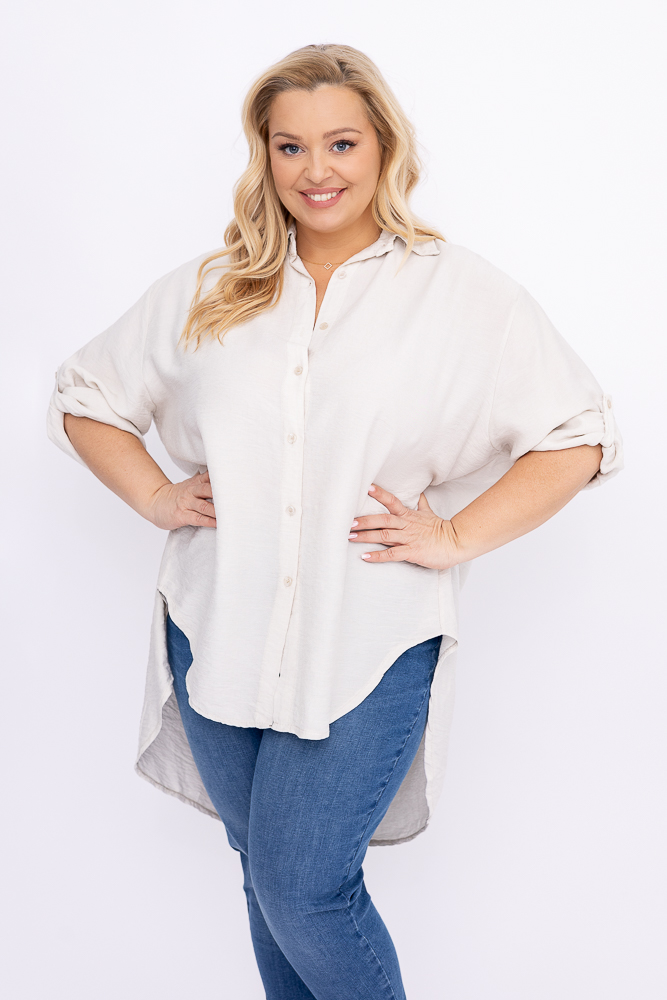 Jasnobeżowa Koszula TERIEN