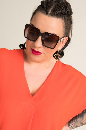 Brilliant Orange NASTI Dress