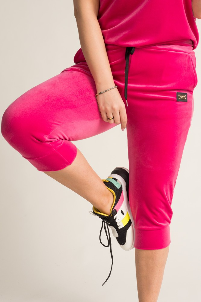 Fuchsia MILKIN Velour Set