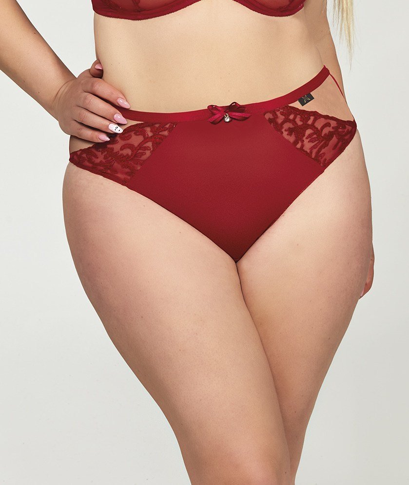 Red Highwaisted Figs