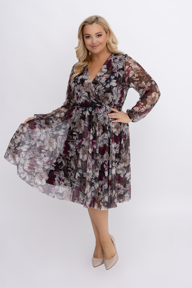  Sukienka siateczkowa Wzór 5