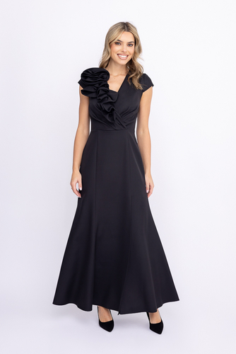 Vestido negro de purpurina