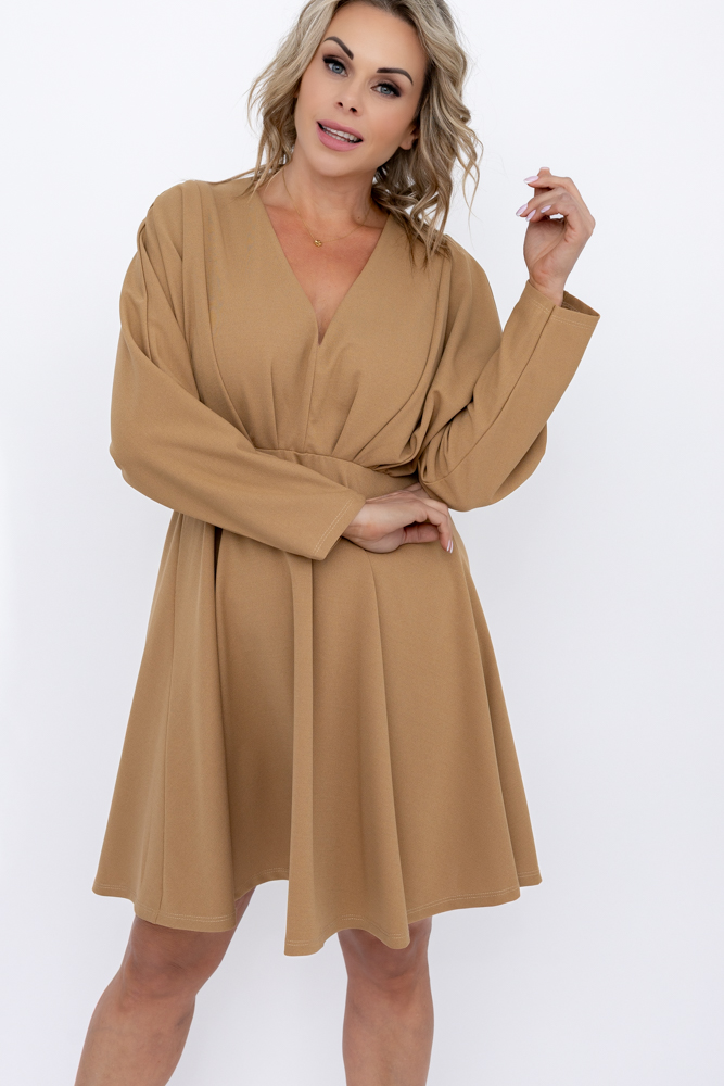 Vestido Camel