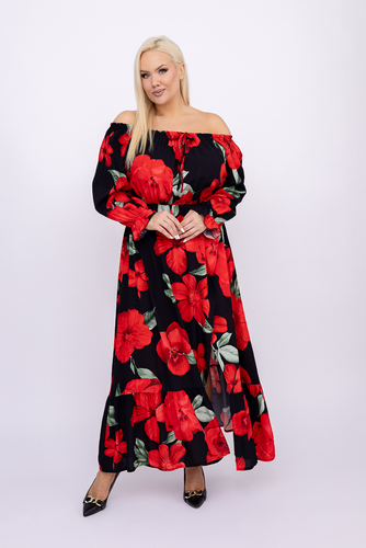 Sukienka maxi VERMI Wzór 9